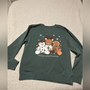 Zipadee Tees Christmas Sweatshirt M
